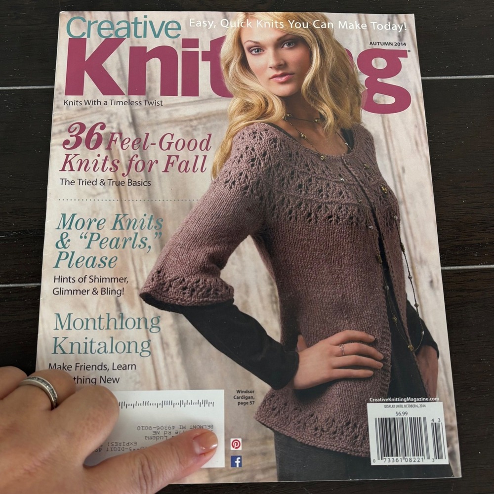 Creative Knitting Magazine | Autumn 2014 | 36 Fall Patterns
